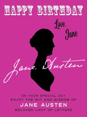 cover image of Happy Birthday-Love, Jane